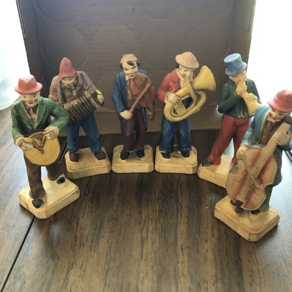Ceramic Musicians Occupied Japan (6)‎ Qty